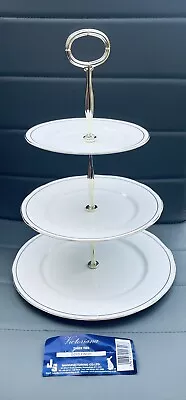Buy Vintage Duchess Ascot Victoriana 3 Tier Cake Cake Stand Gold Finish Boxed • 19.99£