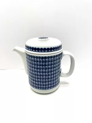 Buy China Coffee Pot By Thomas Germany Mermaid Pattern Blue And White Vintage • 75.86£