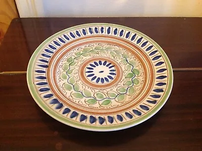 Buy VINTAGE ADAMS ROYAL IVORY TITIAN WARE COLOURFUL PLATE 22.5cm • 13.95£
