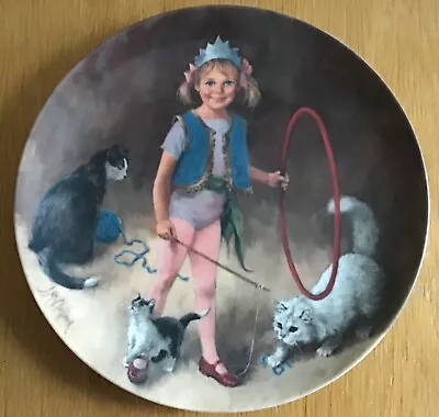 Buy Maggie The Animal Trainer McClelland Childrens Circus Plate - Box + Cert Knowles • 5£