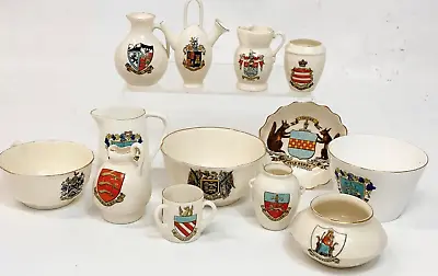 Buy Quantity Of Mostly W.H.Goss Pottery X 13 • 9.99£