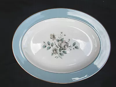 Buy Royal Doulton ROSE ELEGANS.  Large Oval Meat Dish. 15¾ X 12 Inches. • 22.95£