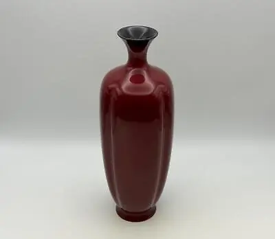 Buy Noritake Studio Collection Dark Red Bone China Vase Made In Japan • 331.91£