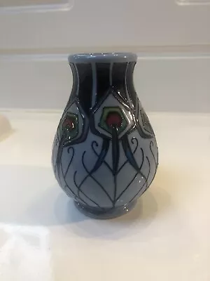 Buy Moorcroft Peacock Parade Vase Signed By Nicola Slaney. First Quality • 69.50£