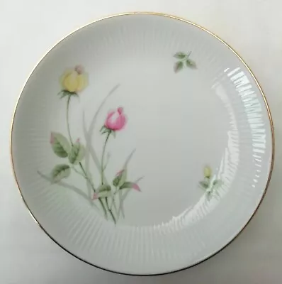 Buy Thomas Porcelain Soup Bowl Plates 20.5cm X 6 - Pink & Yellow Roses  • 24.99£
