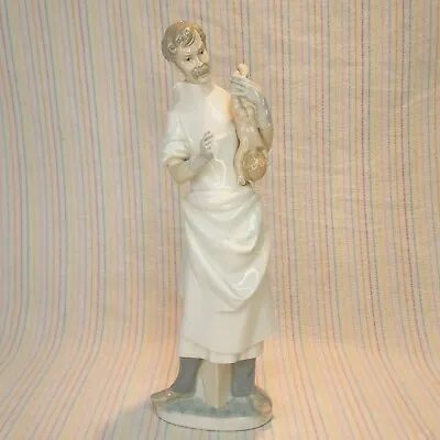 Buy Vintage Lladro Obstetrician Retired Glossy Porcelain Figurine #4763 Baby Newborn • 189.67£
