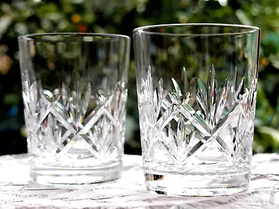 Buy Waterford Crystal Eve Whiskey Tumblers Pair Mint Made In Ireland Discontinued • 89£