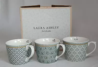 Buy LAURA ASHLEY Set Of 3 Assorted Mugs, 300ml • 9.99£