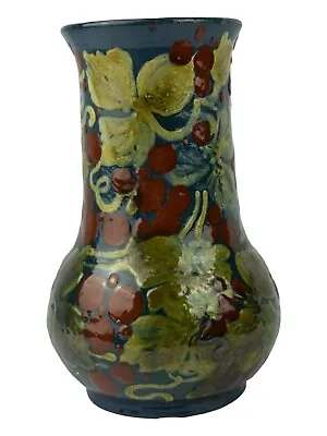 Buy ELCHINGER FRENCH MODERNIST CERAMIC VASE Floral Pattern 6.5 Inches Tall • 72.04£