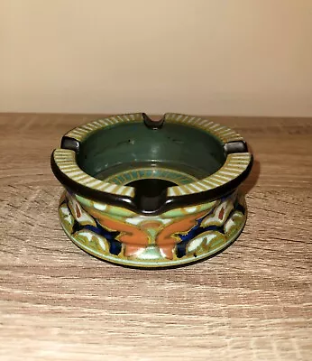 Buy GOUDA Pottery Holland Vintage Ash Tray Dish. ALI Pattern. Design Number 2676 • 14.99£