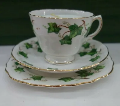 Buy Colclough Bone China Made In England Teacup And Saucer Set With Candle  • 14.99£
