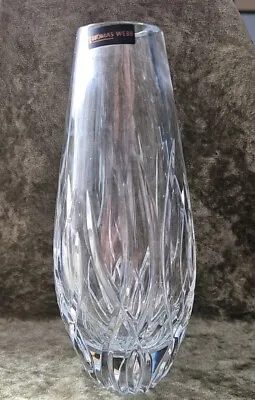 Buy Thomas Webb Vintage  Crystal  Tulip Vase In Original Box • 14.99£