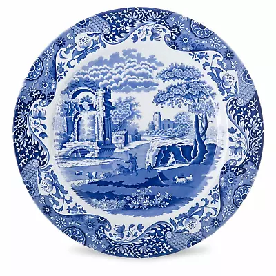 Buy Spode Buffet Plate With Blue Italian Pattern And Earthenware Material -30.5cm • 23.50£