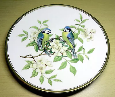 Buy Spode Bone China Collector Plate, Garden Birds No. 1 Blue Titmouse, 24cm • 9.99£