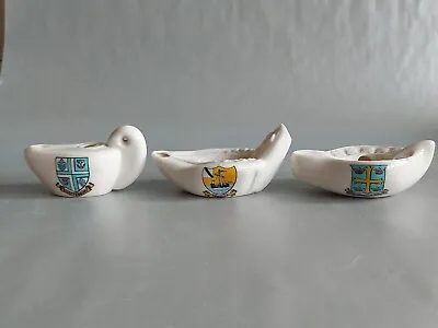 Buy Bundle Of 3 * W. H GOSS Crested China Model Of Ancient Lamp In Museum - Keswick • 8£