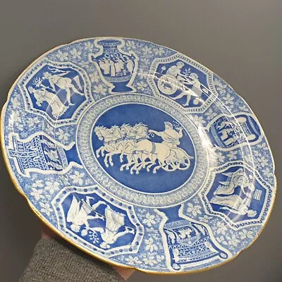 Buy 19th Century Spode Blue And White Greek Pattern Plate • 24.99£