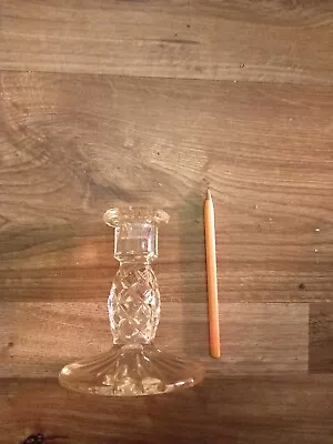 Buy Vintage Glass Candle Stick • 2.99£
