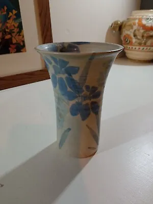 Buy Conwy Pottery Small Floral Stoneware Vase Vintage • 6£