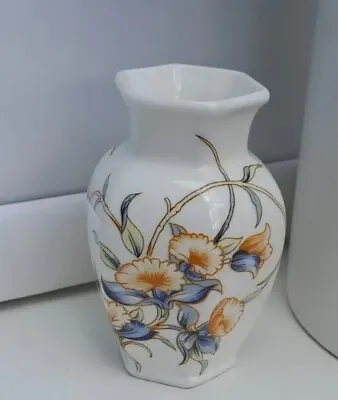 Buy AYNSLEY Fine English Bone China Just Orchids Small Bud Vase - Great Condition • 12£