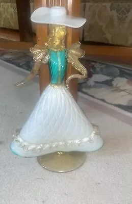 Buy Vintage VENETIAN MURANO GLASS Lady  Figurine • 118.12£