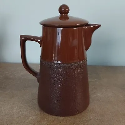 Buy Antique Victorian, Lovatts, Langley Mill, Brown Stoneware Coffee Pot,  1 Pint • 9.95£