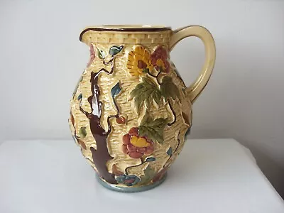 Buy H.J. Wood Indian Tree Pattern Hand Painted Large Jug Pitcher No. 585 • 10£