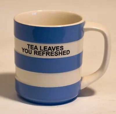Buy Cornish Ware 'tea Leaves You Refreshed' Mug  (last One) - Made In England • 15£