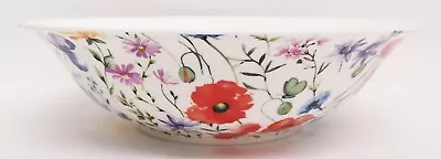 Buy Wildflowers Meadow Large Bowl 9.5  24 Cm Fine China Salad Pasta Mixing Serving  • 18.90£