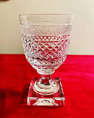 Buy Kosta Boda Kent Hand Cut Crystal Goblet Square Foot Water Glass 5 5/8” • 30.74£