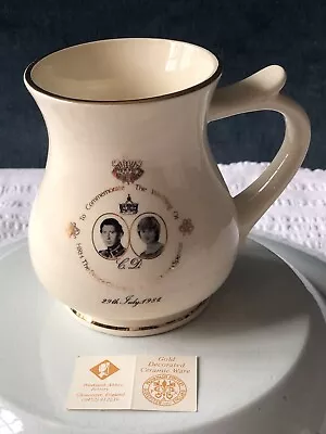 Buy Charles And Diana Wedding Commemorative Mug Prinknask Pottery • 3£