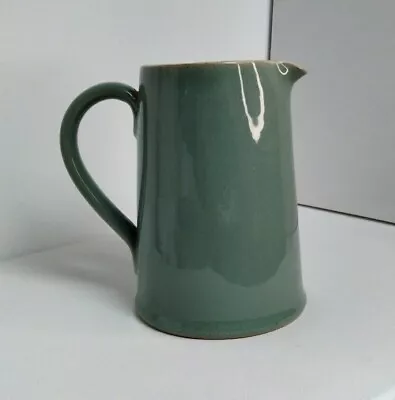 Buy Vintage Denby 1? Pt Cream Custard Jug Manor Green Tea Water Pot Stoneware VGC • 5£