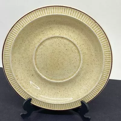 Buy POOLE POTTERY Broadstone Spare Or Replacement SAUCER Light Caramel And Medium Br • 1.99£