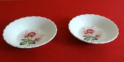 Buy Spode's Jewel Copeland Billingsley Rose Pattern Set Of 2 Matching Dishes 1 • 4£