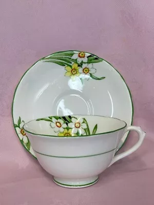 Buy Vintage New Chelsea Staffs English Sweet Nancy Rare Tea Cup And Saucer ✅ 32 • 39.99£