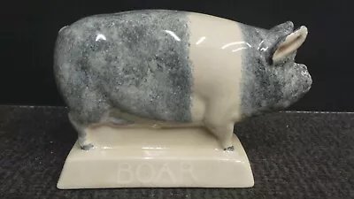Buy RYE POTTERY  BOAR Figure Of PIG Collectible CHINA RARE • 40£