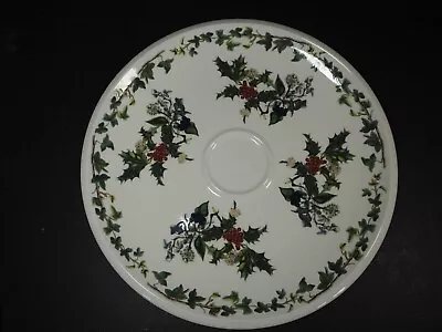 Buy Portmeirion Holly And The Ivy Chip & Dip Serving Tray 34 Cm - No Centre Bowl • 29.99£