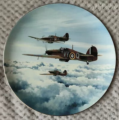Buy Coalport Battle Of Britain 1940 50th Anniversary Plate No. 4523 Limited Edition • 9£