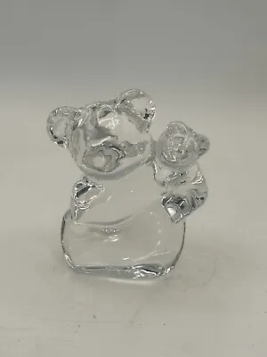 Buy Orrefors Koala And Cub Crystal Glass Figure In Clear • 30.45£