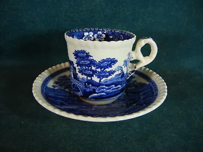 Buy Copeland Spode Blue Tower Pattern Demitasse Cup And Saucer Set(s) • 12.28£