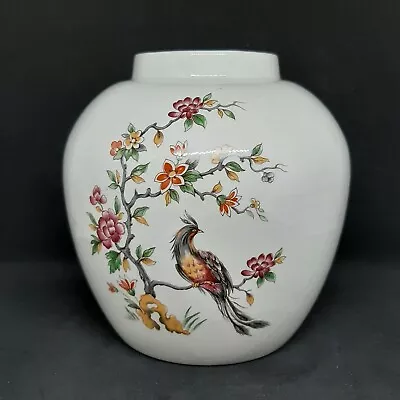Buy Burleigh Ironstone Bird Of Paridise Vase 6” Staffordshire England • 5.99£