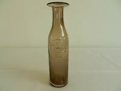 Buy Dartington Glass Poppy Or Flower Bottle Vase C27.3cms Tall. Signed. • 29.99£