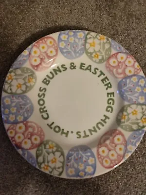 Buy Emma Bridgewater Easter Plate Easter Egg Hunts Hot X Buns Not Seconds BN 8.5   • 19.99£