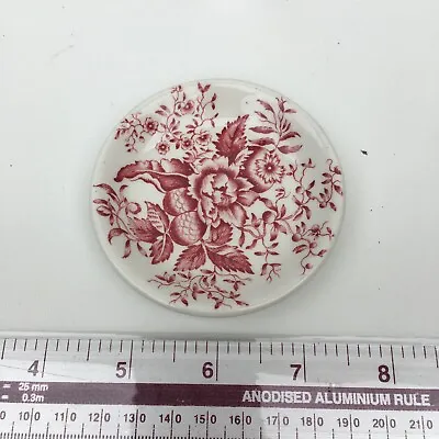 Buy Booths Willow Miniature Plate Pin Dish Peony Pattern • 9.95£