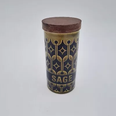 Buy Hornsea Heirloom Green Sage Spice Jar 10.5cm • 7.99£