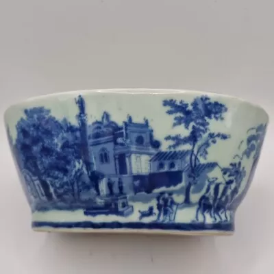 Buy Victoria Ware Ironstone Flow Blue Butter Mould, Jelly Cake 19th-century 8x6  • 30£