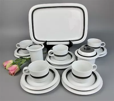 Buy Thomas CORDA NERA Tea Coffee Set Service. Rosenthal. 5 Cups Saucers Plates Etc • 89.99£