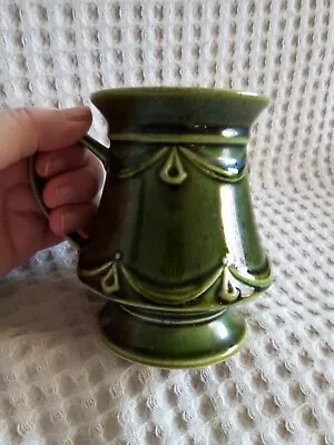 Buy Green Holkham England Ceramic Mug T117 Tankard  Vintage Original D&D Cosplay  • 10.99£