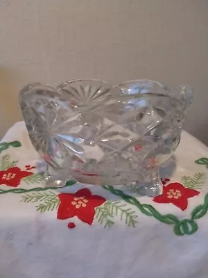 Buy Vintage Cut Glass Bowl • 7£
