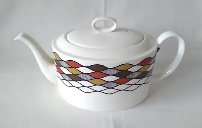Buy Wedgwood Teapot 'Columbine' Susie Cooper Design | Bone China • 35£