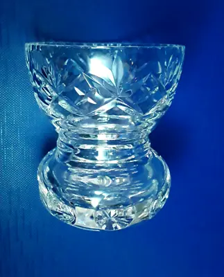 Buy Vintage Thomas Webb Lead Crystal Cut Glass Posy / Posey Vase - VGC • 6.25£